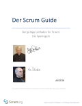 Offizieller SCRUM Guide Version 2016 | Deutsch
