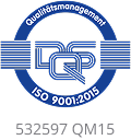 ISO-Siegel 9001:2015
