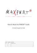 Zur Vorbereitung: How to Read the PMBOK® Guide v1.2